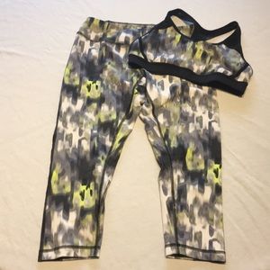 Zella work out leggings and sports bra